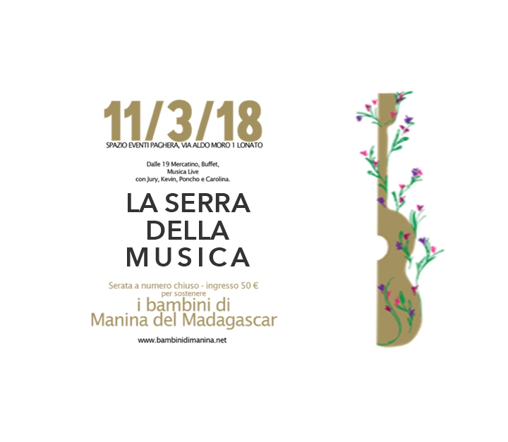 La Serra della Musica - Una serata informale, divertente e musicale per sostenere l'onlus 