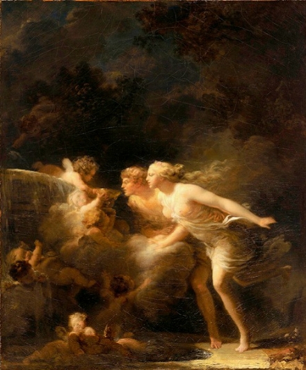 JEAN-HONOR FRAGONARD, La fontana dellamore, 1785 circa, Los Angeles, The J. Paul Getty Museum